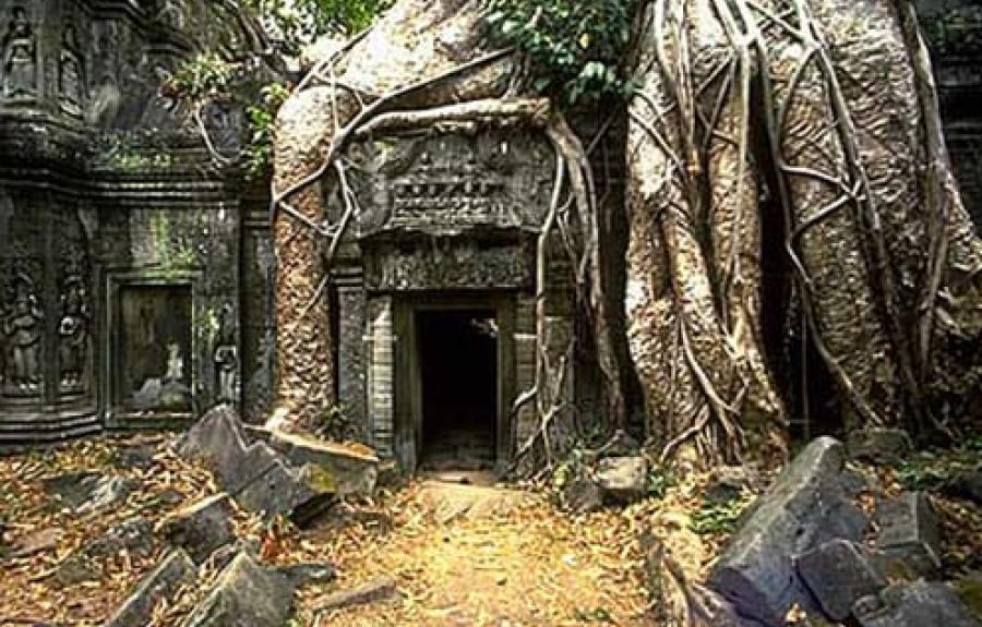 Cambodian temple