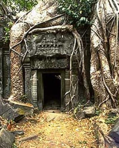 Cambodian temple